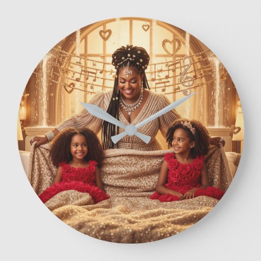 Moeder's Caress F Grote Klok (Voorkant)