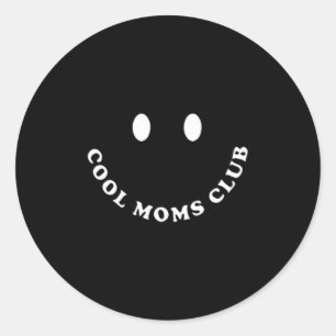 Moeders Club Mama Mama Moeder Bruh Ronde Sticker