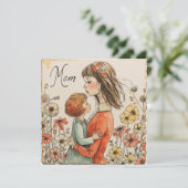 Moeders comfort: notities koesteren (Staand voorkant)