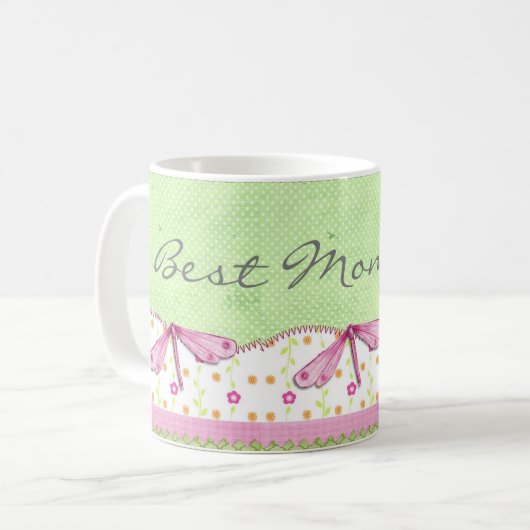 Moeders Dag Beste Mam Koffee Mok (Voorkant links)