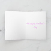 Moeders dag - moedersdag kaart (Binnen)