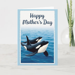 Moeders Dag Ocean Familiekaart Kaart