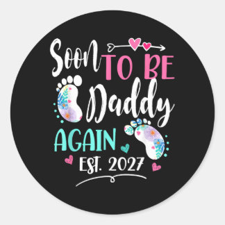 Moeders Dag voor vrouwen die binnenkort weer mama Ronde Sticker