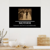 Moeder's Definitie Foto Poster Sjabloon (Keuken)