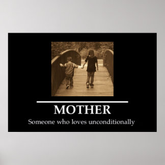 Moeder's Definitie Foto Poster Sjabloon