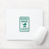 Moeders die worden voorbehouden Parking Muismat (Met muis)