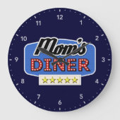 Moeders Diner Bord Grote Klok (Voorkant)