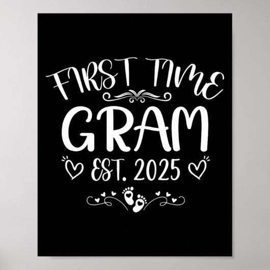 Moeders eerste keer gram geschat 2025 spoedig moed poster (Voorkant)