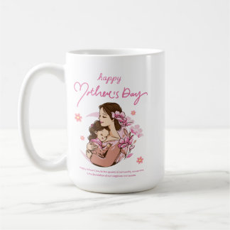 Moeder's Embrace - Happy Mother's Day Art Koffiemok