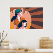 Moeders en Posters van Daughters (Keuken)