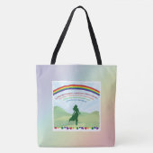 Moeders en regenbogen Moederdag Canvas tas (Voorkant)