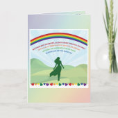 Moeders en Regenbogen Moederdag Wenskaart Kaart (Voorkant)