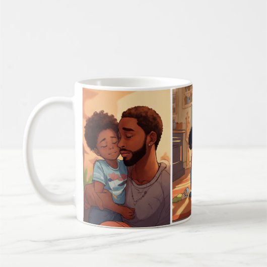 Moeders en vaderdag speciale beker koffiemok (Links)