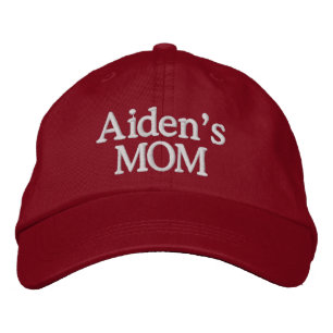 Moeder's Geborduurde Hoed Pet