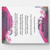 Moeder's gedicht fotoplaat (Voorkant)