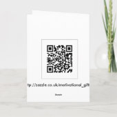 Moeder's gedicht kaart (Achterkant)