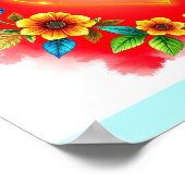 Moeders gedurfde hartvlam poster (Hoek)