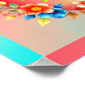 Moeders gedurfde hartvlam poster (Hoek)