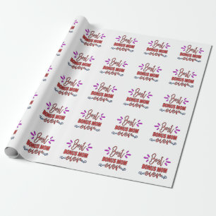 Moeder's Gift Beste Bonus Mama Ooit Cadeaupapier