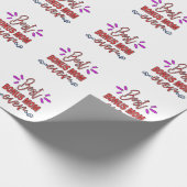 Moeder's Gift Beste Bonus Mama Ooit Cadeaupapier (Hoek)