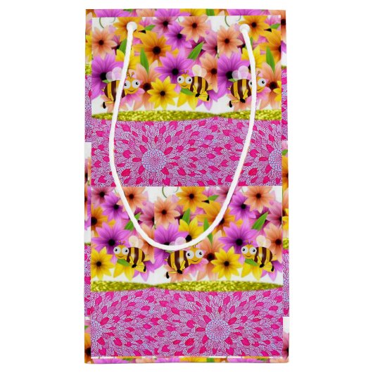 Moeder's Gift Bumblebee Klein Cadeauzakje (Achterkant)