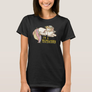 Moeders Gift Ik ben een Mamacorn nieuwigheid cadea T-shirt