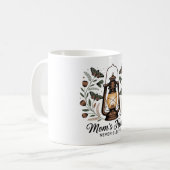 Moeders hart slaapt nooit koffiemok (Voorkant links)