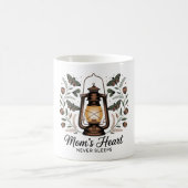 Moeders hart slaapt nooit koffiemok (Center)