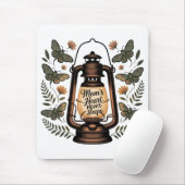 Moeders hart slaapt nooit muismat (Met muis)