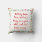 Moeders houden hun kinderofferte bij kussen (Achterkant)