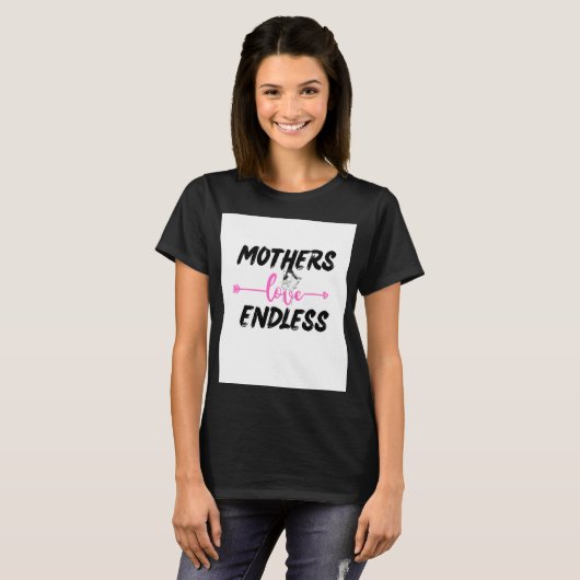 MOEDERS HOUDEN VAN EINDELOOS T-SHIRT (Voorkant volledig)