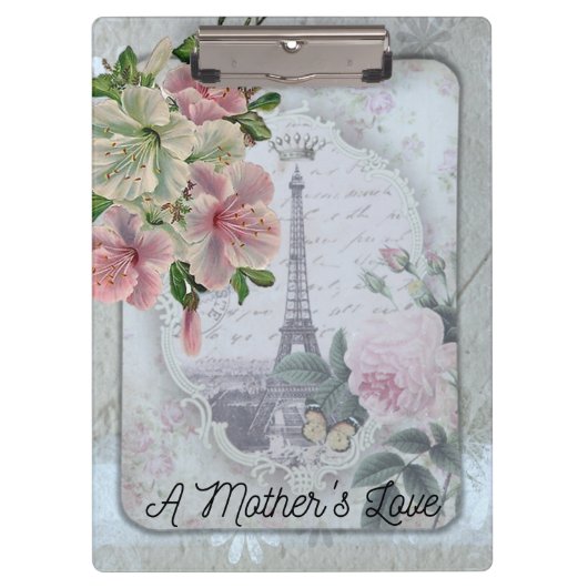 Moeders houden van klembord (Voorkant)