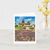 Moeders huis 41 jaar.  kaart (Gele Bloem)