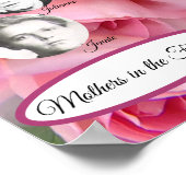 Moeders in de familie Foto Rozen Poster (Hoek)