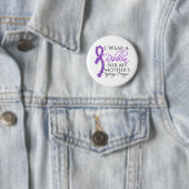Moeder's inspirerende moed - pancreaskanker ronde button 5,7 cm (In situ)
