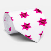 Moeders kennen de beste magenta van de maffia stropdas (Opgerold)