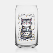 Moeder's Kerst Drink  Blikvorm Glas (Voorkant)