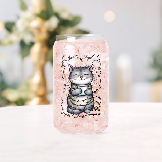 Moeder's Kerst Drink  Blikvorm Glas (Insitu (Huwelijk))