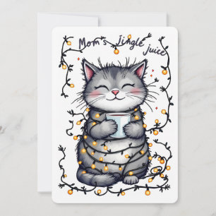 Moeder's Kerstsappen  Feestdagenkaart