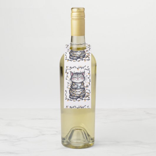 Moeder's Kerstsmaak Flessenhanger (Op fles)