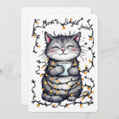 Moeder's Kerstsmaak Sap Feestdagenkaart (Voorkant / Achterkant)