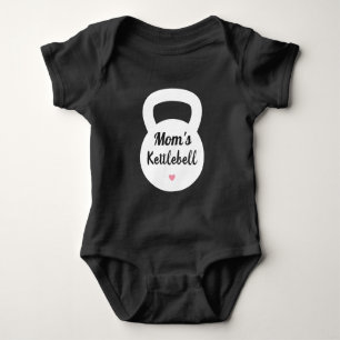 Moeders Kettlebell, Grappige Moeder Workout Gewich Romper