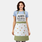 Moeders Keuken Bereid met Liefde Hartjes van Paste Schort (Gedragen)