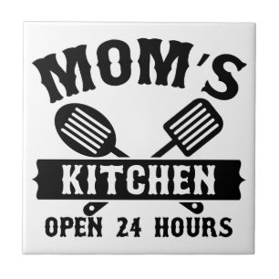 Moeders Keuken Open 24 Uur Keramische Tegels Tegeltje