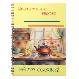 @Moeders Keuken Recepten Spiraal Notebook Notitieboek