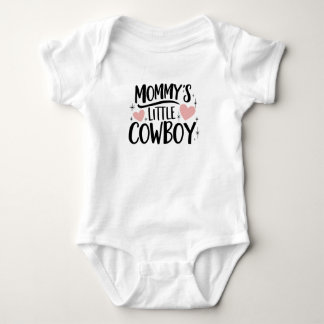Moeder's kleine cowboy romper