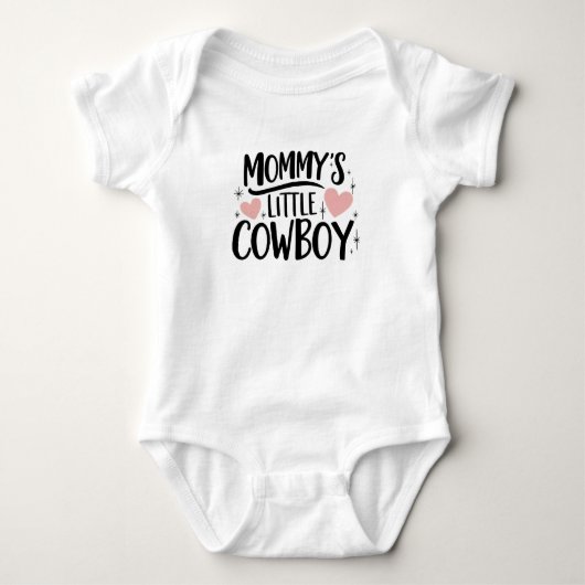 Moeder's kleine cowboy romper (Voorkant)