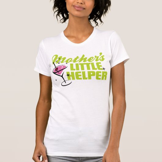Moeder's kleine helper t-shirt (Voorkant)