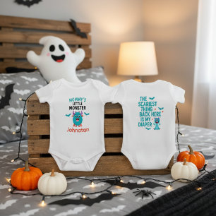 Moeder's Kleine Monster Halloween Grappig Romper