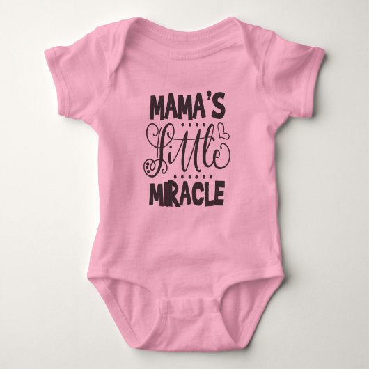 Moeder's Kleine Wonder Romper (Voorkant)